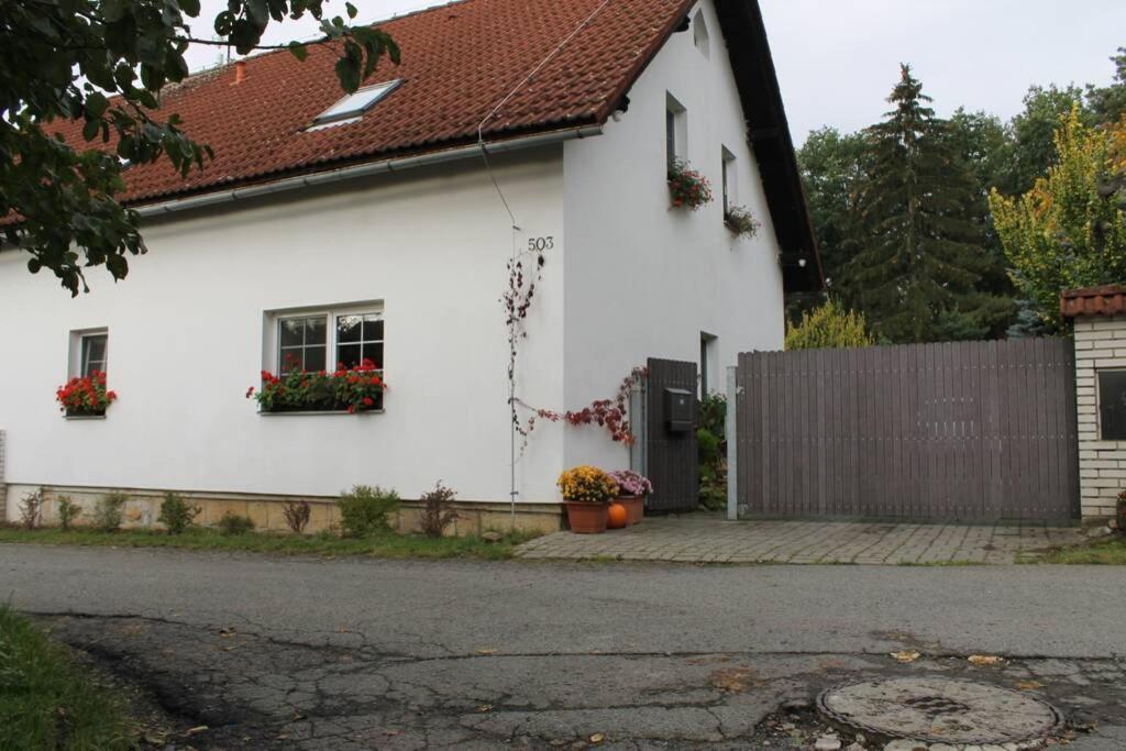 Krasny Apartman V Brane Luzickych Hor Cvikov Kültér fotó